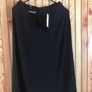 Alfani Black stretch skirt small